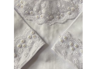 Body Renda Pérola Branco 2