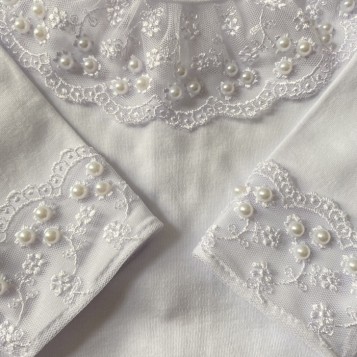 Body Renda Pérola Branco 2