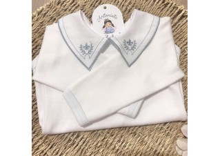 Body Flor de Liz Ramado Jeans