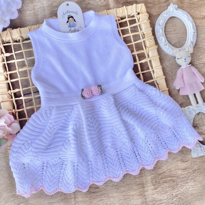 Vestido Fiore Branco